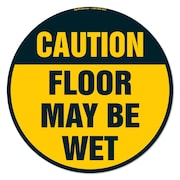 SIGNMISSION Floor May Be Wet 16in Non-Slip Floor Marker, 12PK, 16 in L, 16 in H, FD-C-16-12PK-99933 FD-C-16-12PK-99933